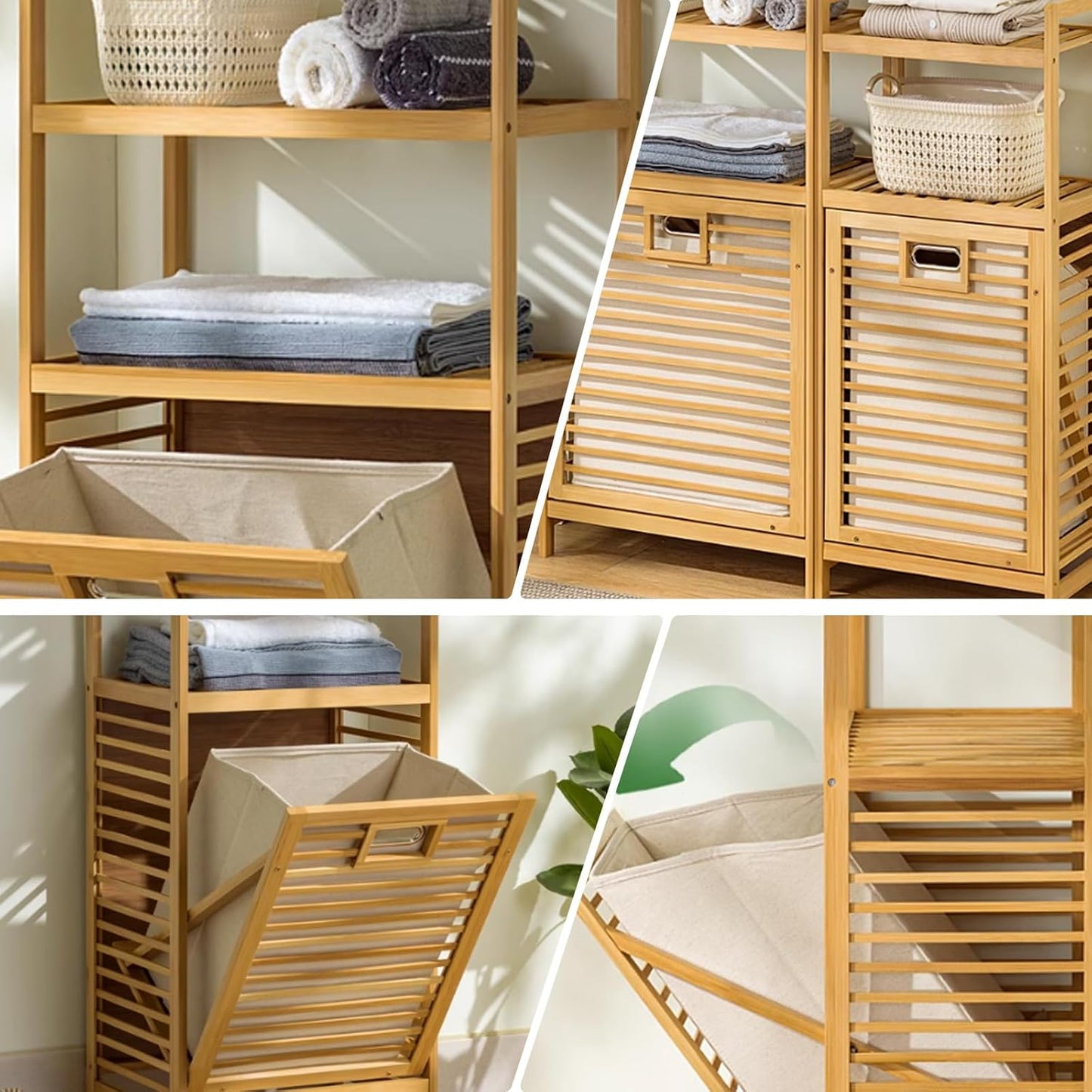 Tilt‑Out Laundry & Storage Organizer 🧺 Space Saver