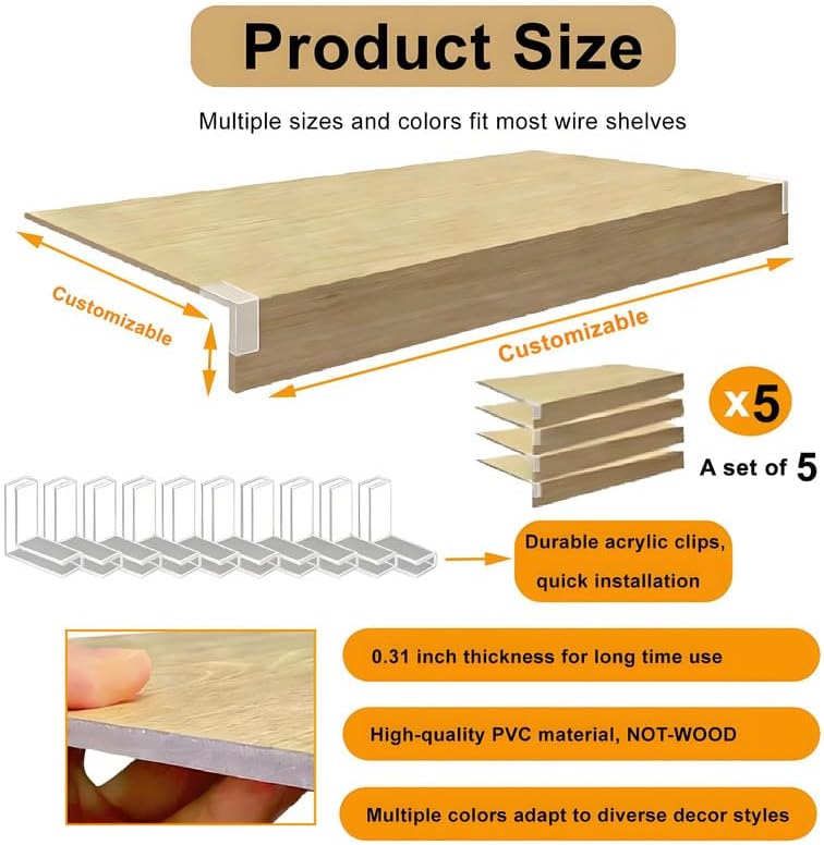 Moisture‑Resistant Storage Shelves 🧰 Space Organizer