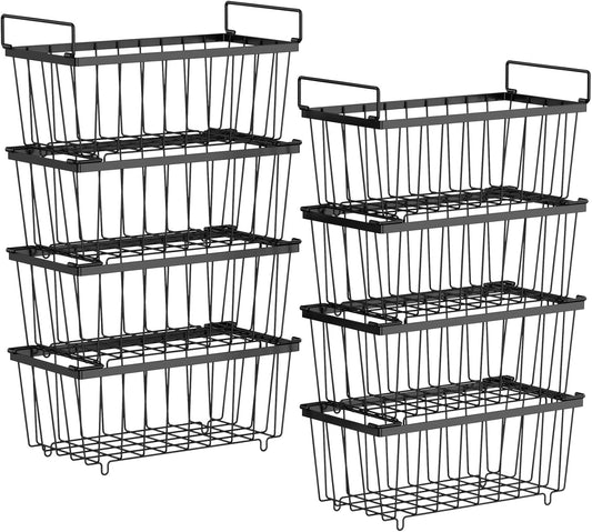 Deep Freezer Organizer Bins 🧊 Space Saver